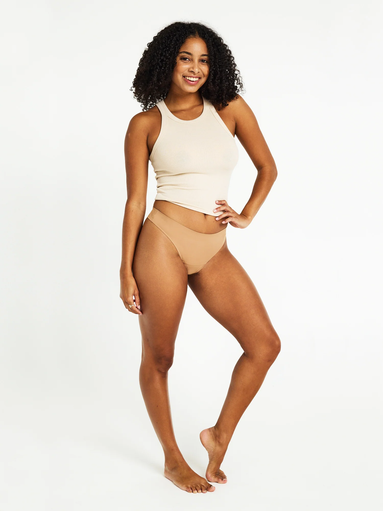Au Naturel Seamfree Thong Light Tawny - Image 2