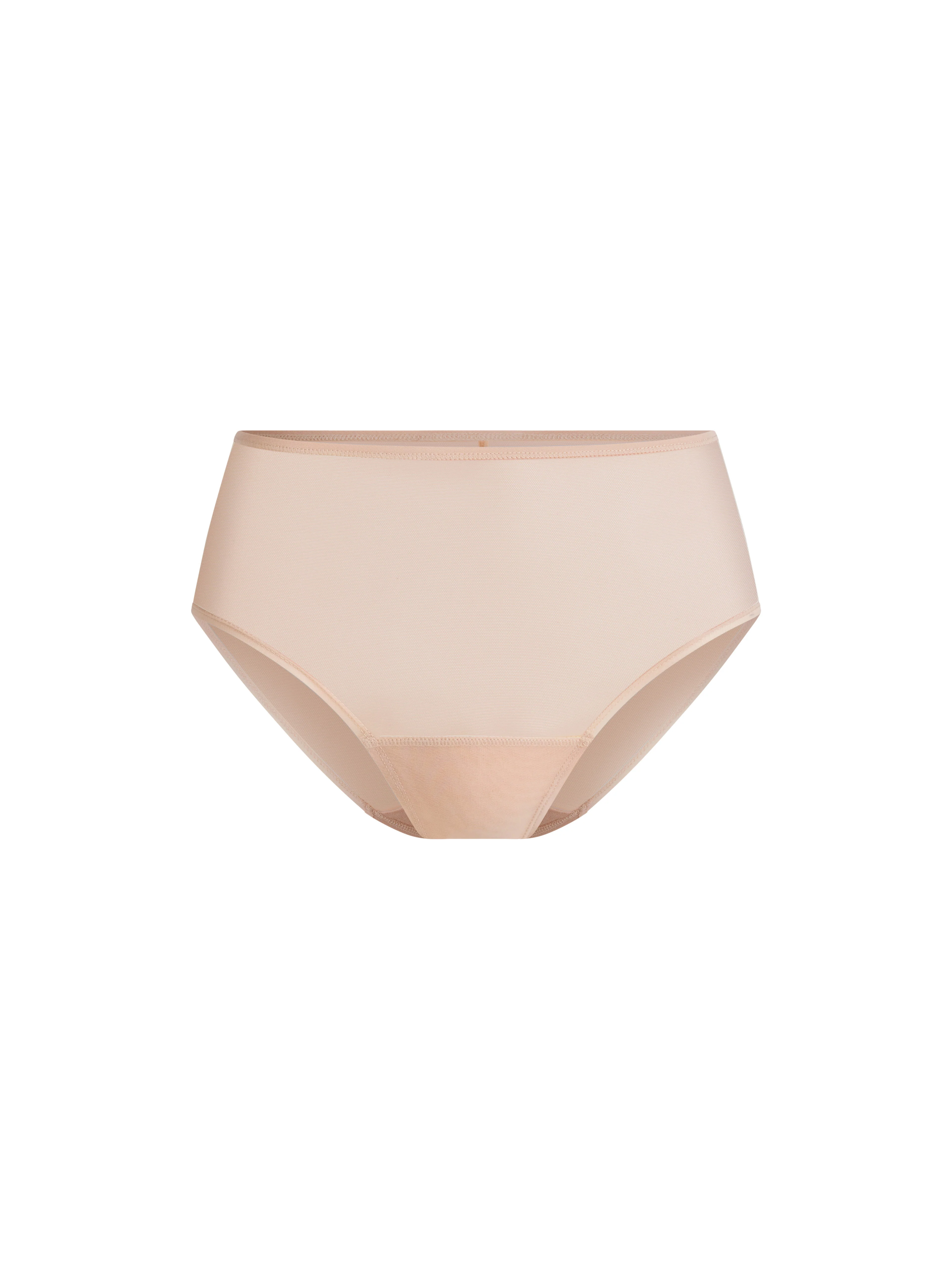 Barely There Hi Waist Brief Moisture Wicking Porcelean - Image 7