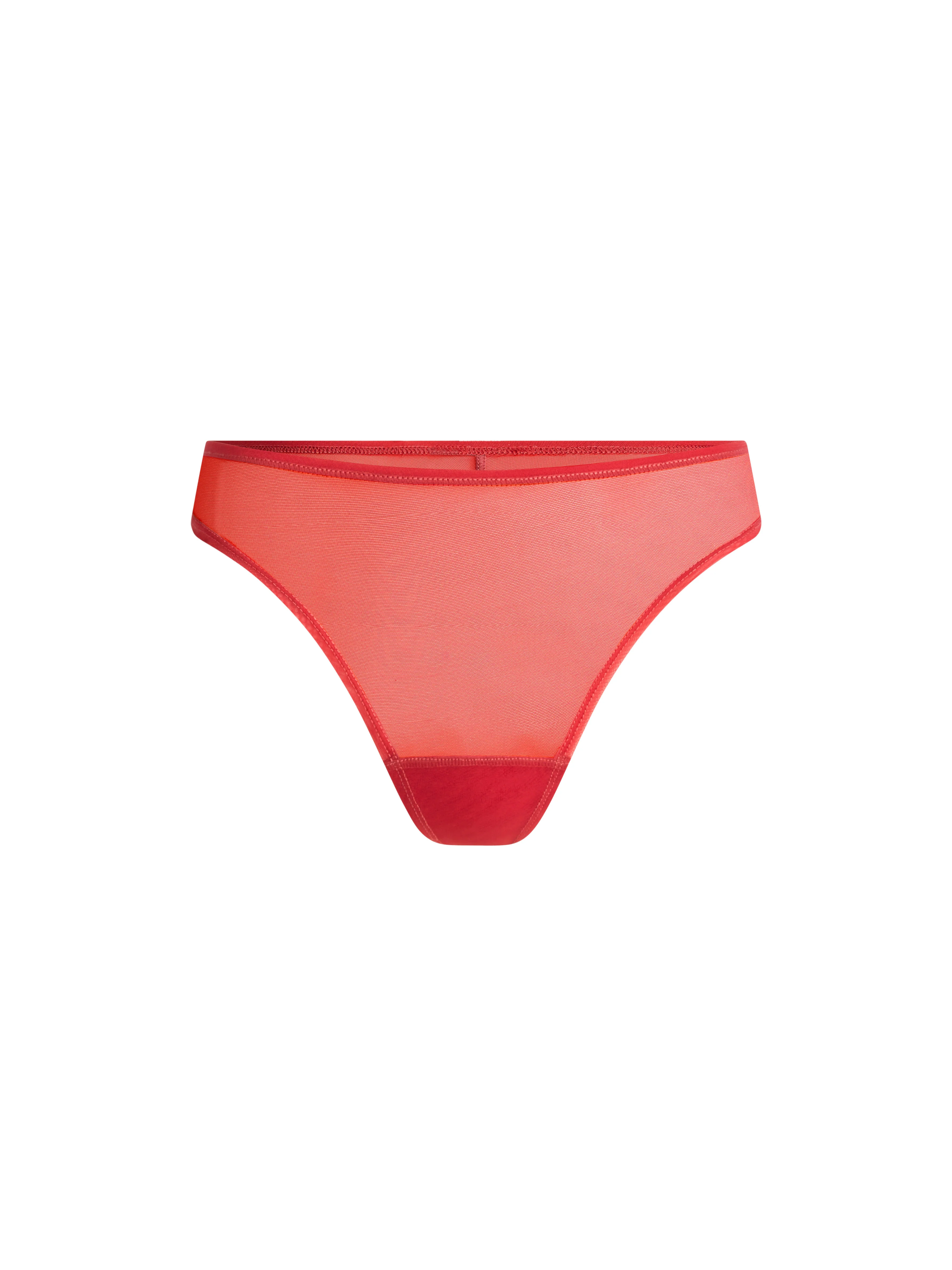Barely There Thong Moisture Wicking Baked Apple Pink - Image 7
