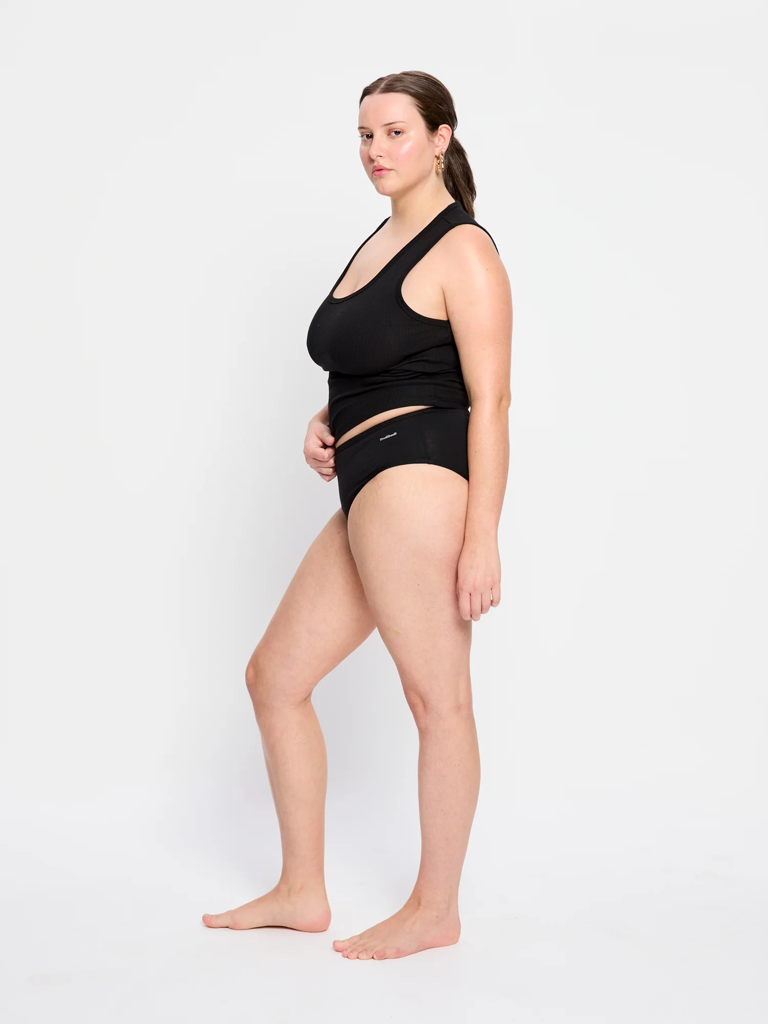 Basic Mid-Rise Super Black 3 Pack - Image 5