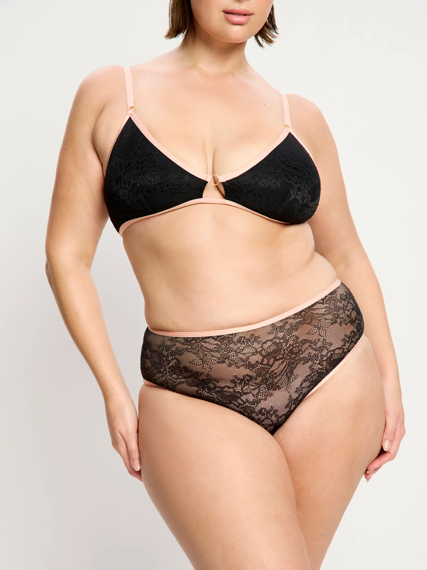 Bliss Hi Waist Brief Moderate Jet Black - Image 2