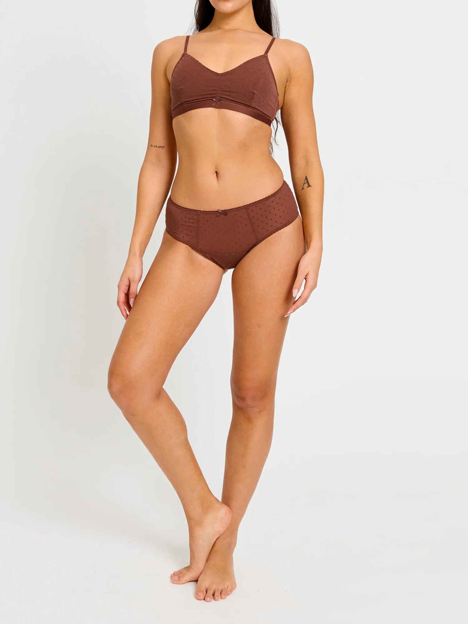 Boudoir Hi Waist Brief Moderate Espresso