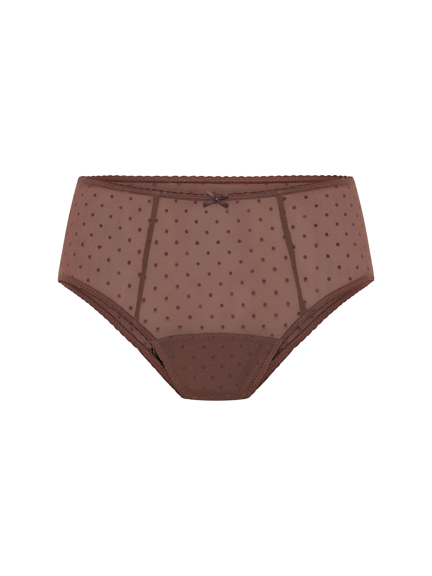 Boudoir Hi Waist Brief Moderate Espresso - Image 6