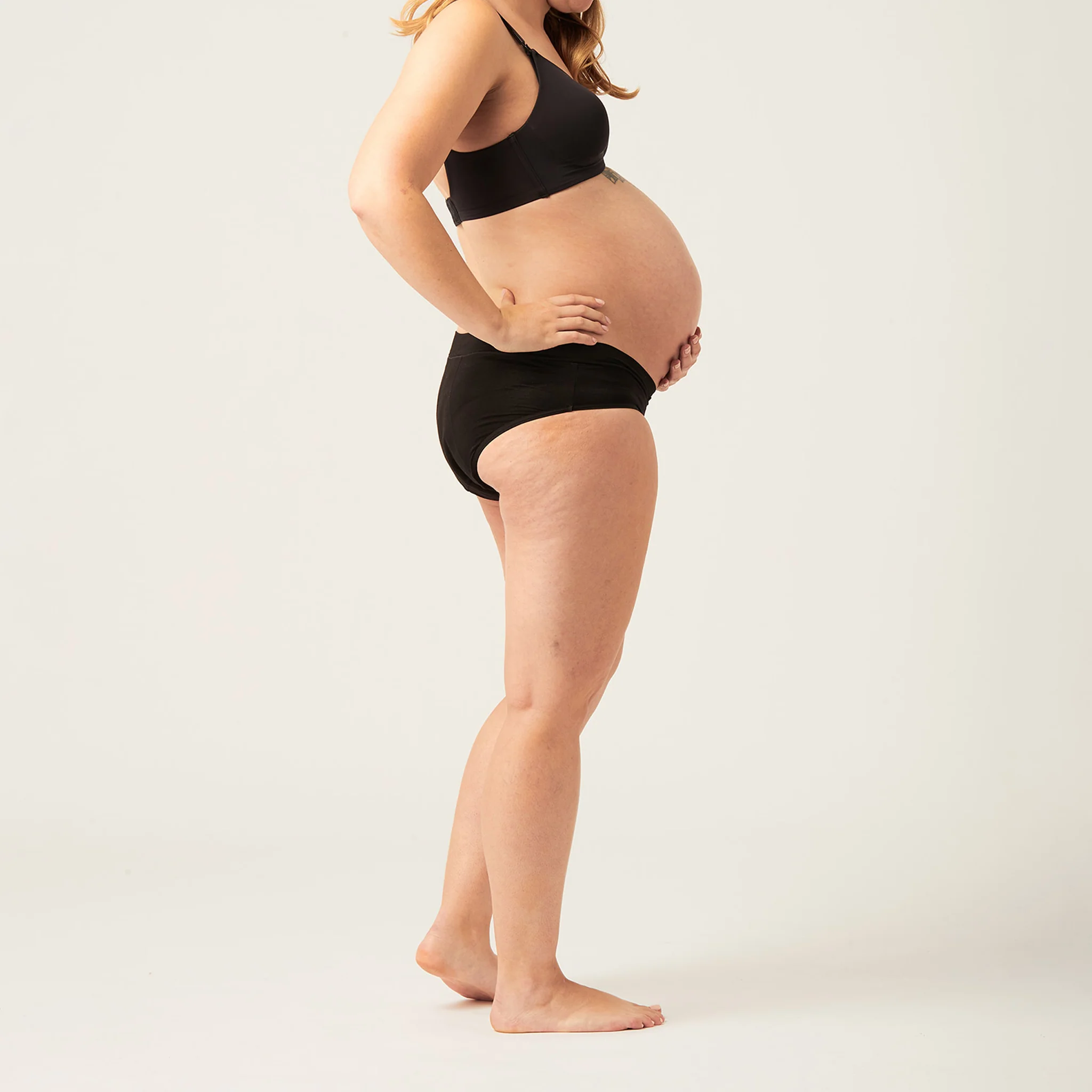 Breastfeeding Bra Leak-Proof Black - Image 3