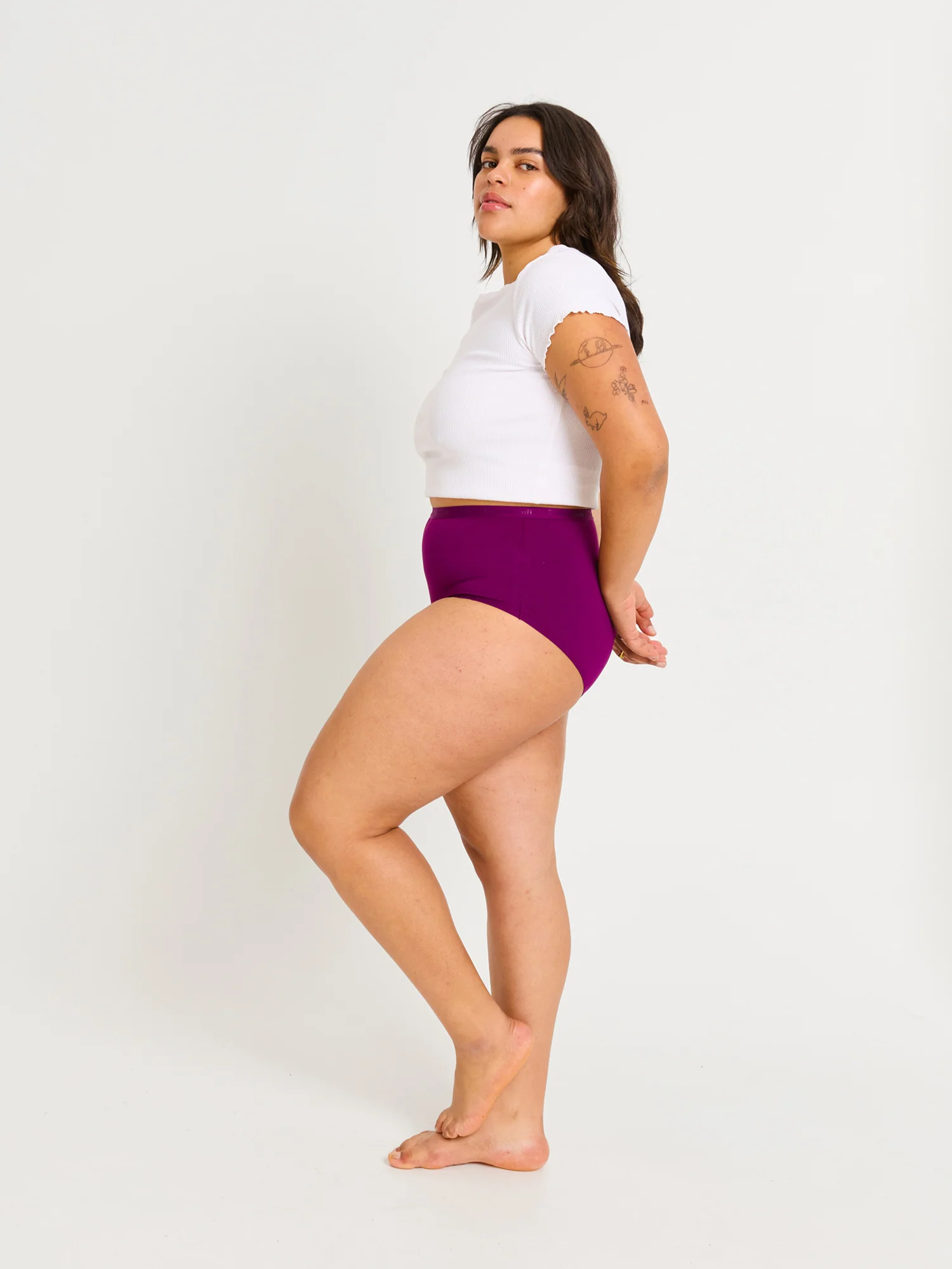 Classic Full Brief Everyday Pack Pink Floral Multi - Image 2