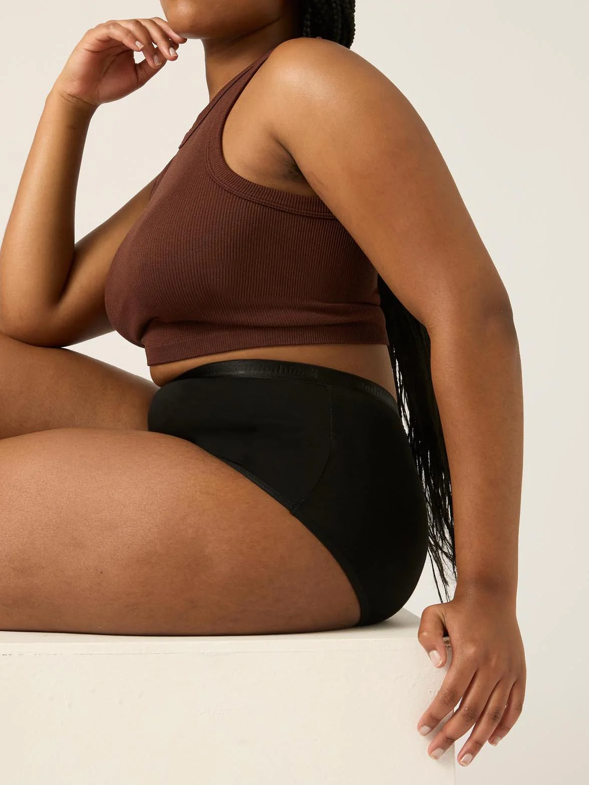 Classic Full Brief Heavy-Overnight Black - Image 4