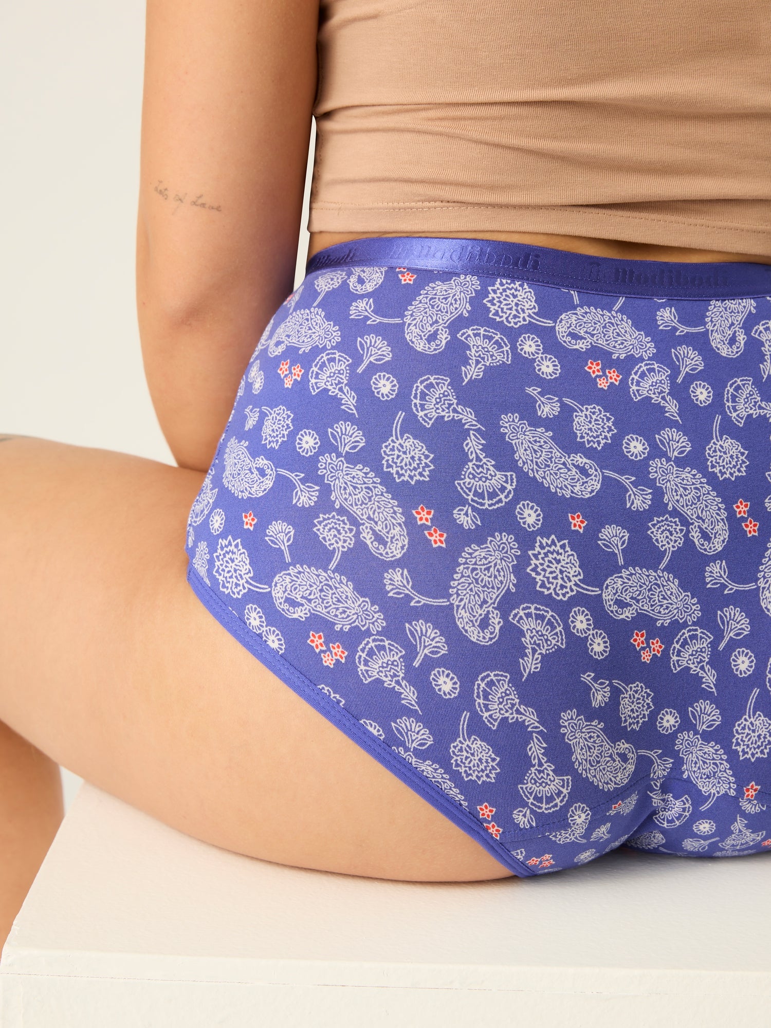 Classic Full Brief Moderate Boho Love - Image 7
