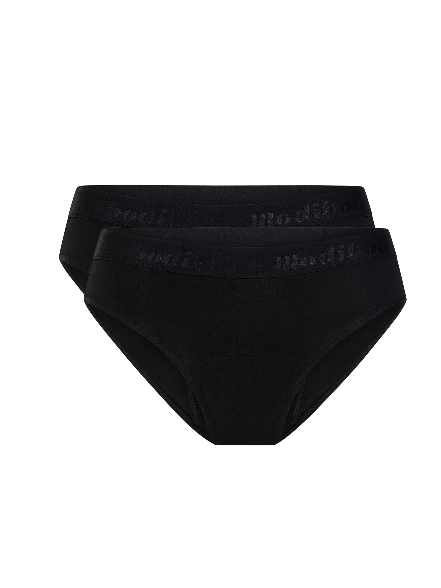 Hipster Bikini Period Kit 2 Pack Moderate Black - Image 9