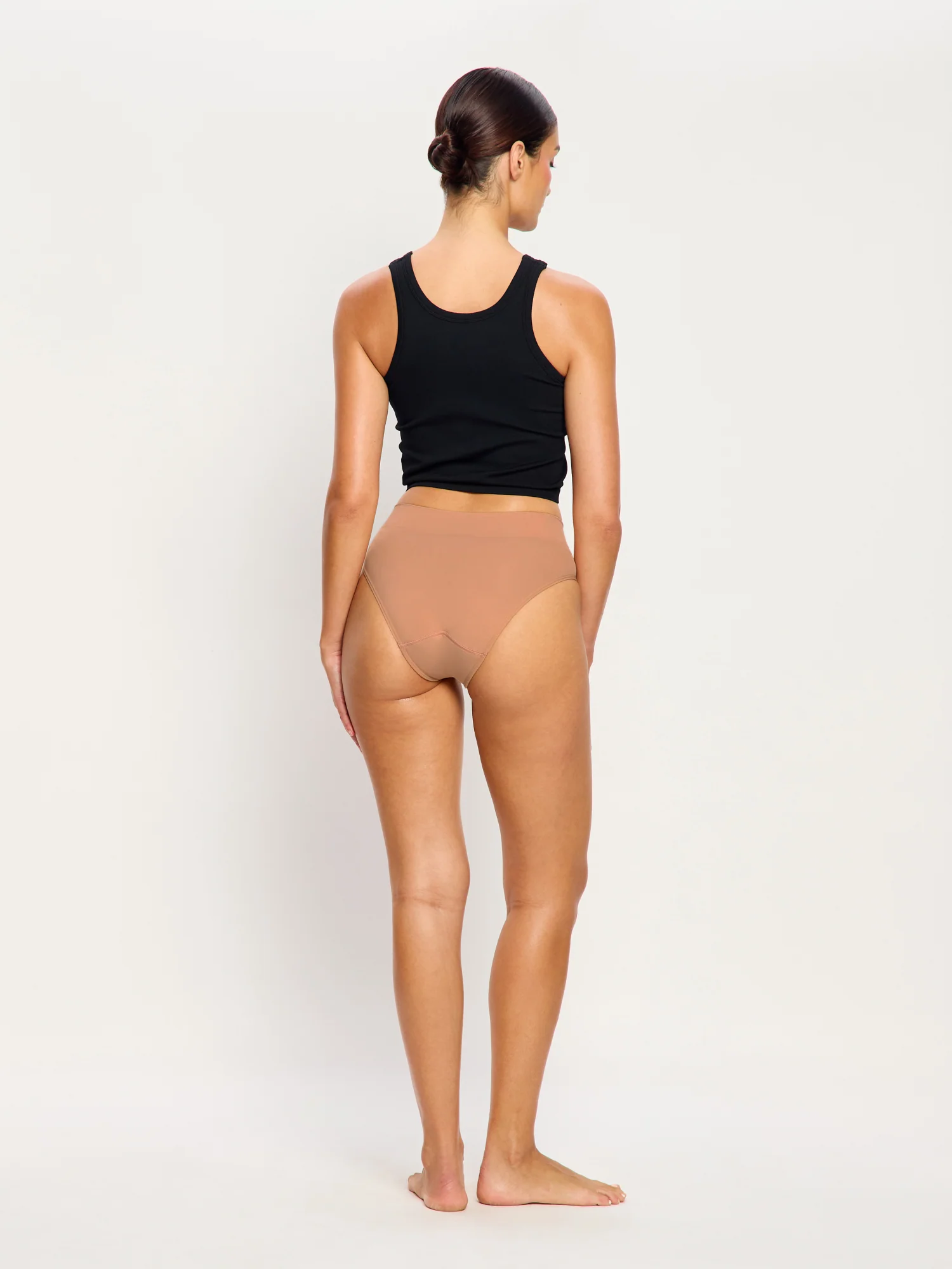 ModiComfort Seamless Cheeky Brief Light Italian Clay 2 Pack - Image 3