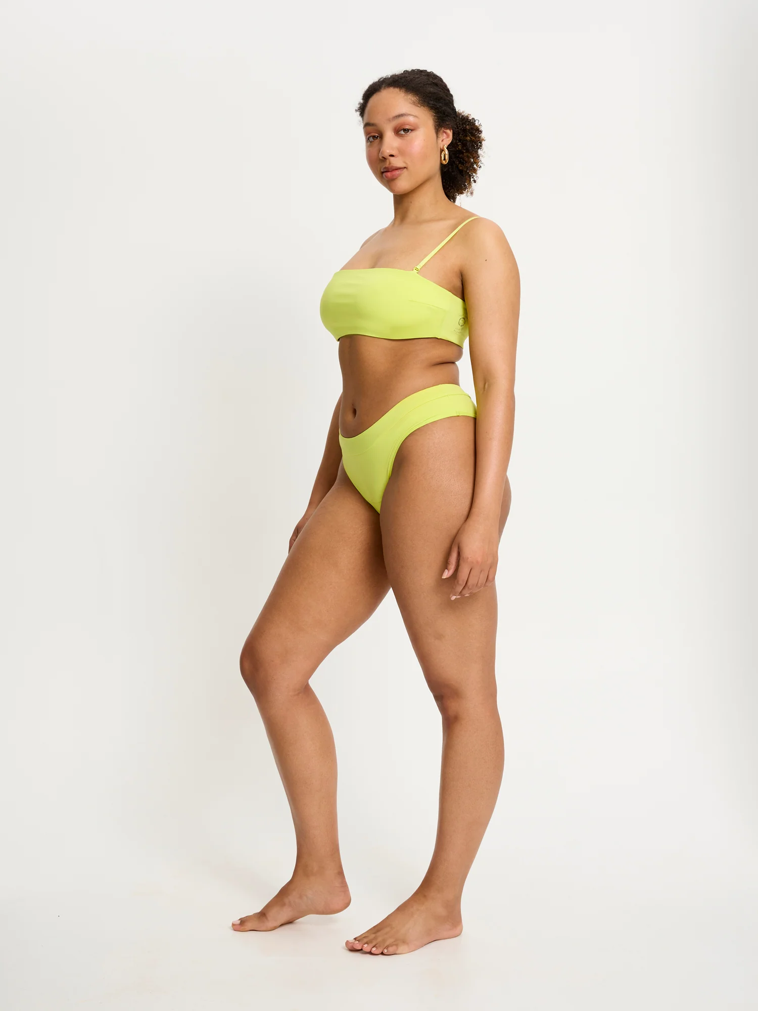 SmileyWorld® | Modibodi Cheeky Brief Moderate Acid Yellow - Image 2