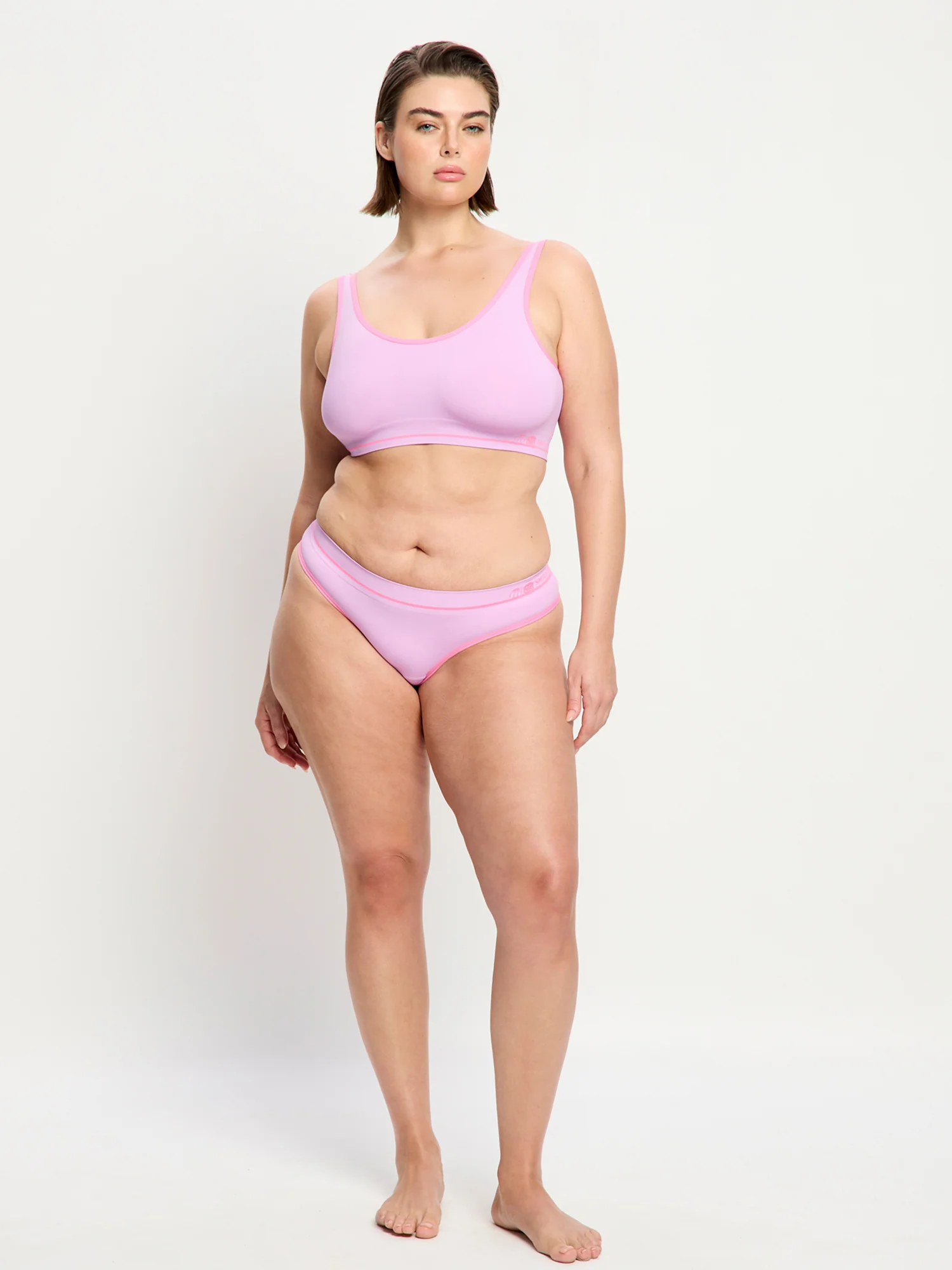 SmileyWorld® | Modibodi Seamless Thong Moisture Wicking Violet