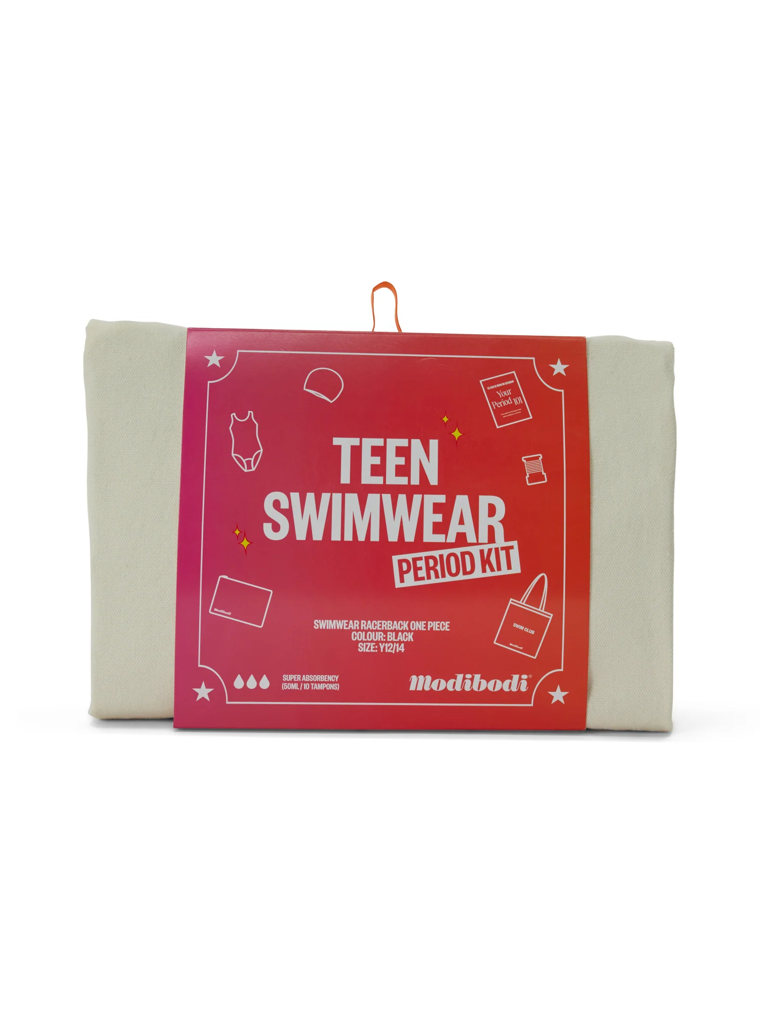 Swim Period Kit One Piece Super Black - Image 11