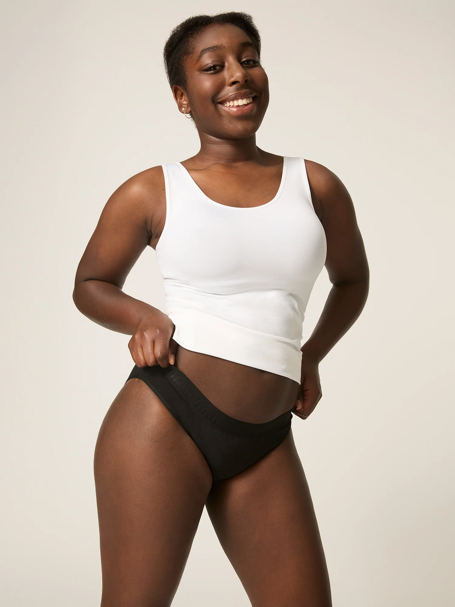Teen Hipster Bikini Maxi Black - Image 2